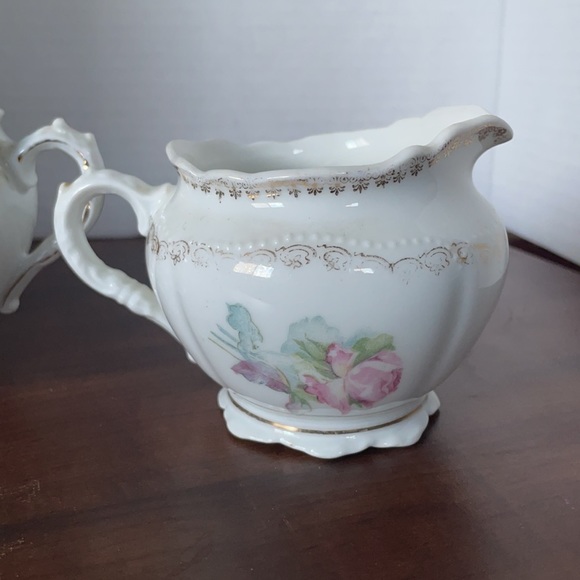 Vintage porcelain O.&E.G. Austria Cream and Sugar Set - Picture 6 of 8